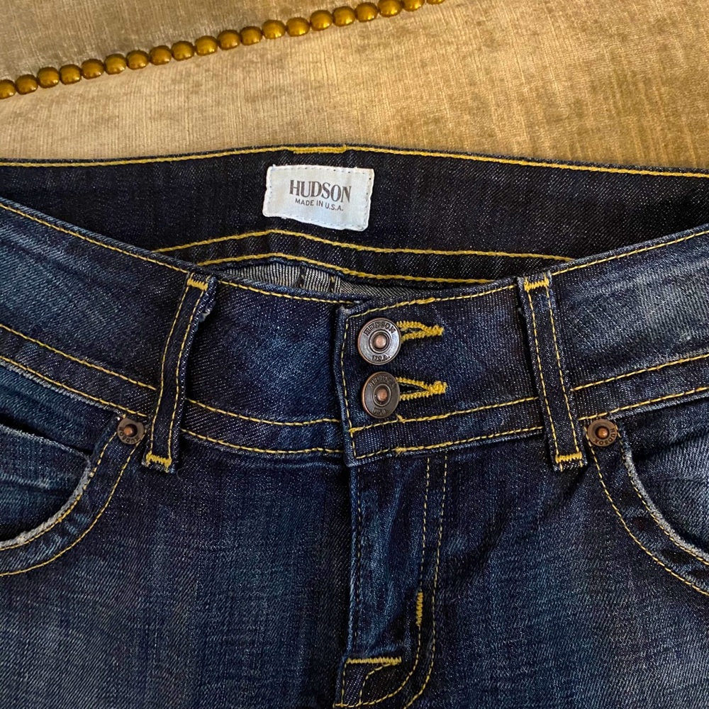 Hudson Bootcut Blue Jeans